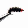 Anzuelo para Mosca Atado a Mano Micro Anzuelo Luya Anzuelo con Pelo Seda de Pavo Real Nano Boca de Caballo Franja Blanca Cebo de Pesca