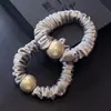 Accesorios para el Cabello Coreanos al por Mayor Diadema de Perlas Diadema Simple Elegante Banda de Goma Elástica Alta Duradera Adorno para la Cabeza de Bola