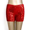 Shorts Sexy Chica Caliente Elásticos Transfronterizos Moda Multicolor Lentejuelas Escenario Ropa de Mujer Fiesta Europeos y Americanos Pantalones Cortos Calientes de Lentejuelas