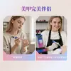 Máquina Pulidora de Uñas Transfronteriza Personalizada, Máquina Pulidora de Uñas Dos en Uno con Luz y Diseño Incrustado de Diamantes, Bajo Ruido, Dedicada para Salones de Uñas