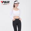 PGM Ropa Protectora Solar de Golf Ajustada Transpirable para Mujer Ropa Interior de Seda Helada Manga Larga Media Longitud Directo de Fábrica Transfronterizo