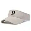 Gorra Vacía para Mujer Estilo Coreano de Primavera y Otoño Sombrero Protector Solar Bordado con Letras Sin Techo Gorra de Béisbol de Primavera y Verano Verano