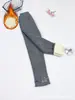 Pantalones de Algodón Terciopelo Bordados de Conejito 2026 Adecuados para Otoño e Invierno Categoría de Protección contra el Frío y Calidez: Leggings para Niñas
