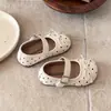 Zapatos planos sin cordones estilo coreano para niñas, inspirados en el ballet, con lazo, nuevos para primavera y otoño 2026, mocasines de suela blanda, zapatos de piel