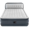 Colchón Inflable para Dos Personas, Cama de Aire Doméstica con Respaldo Engrosado, Cama de Aire Portátil Plegable para Siesta, Estilo de Lujo Ligero