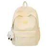 Mochila nueva, elegante y única, de gran capacidad, para estudiantes de secundaria y universidad, mochila sencilla para mujer estilo campus