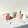 Pote de Creme, Loção, Caixa Dispensadora de Creme para Bebê com Almofada de Puxar, Frasco de Amostra, Embalagem Multiespecificação, Pote de Creme de PP Fosco