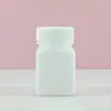 Frasco quadrado de boca pequena 50ml100ml frasco de reagente líquido químico pe frasco de amostra de álcool frasco de plástico para reembalagem de tinta
