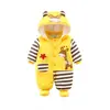 Roupas de Bebê Recém-nascido Inverno Saída Quente Conjunto Acolchoado de Algodão Roupas Espessas Acolchoadas de Algodão para Meninos e Bebês