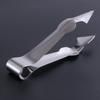 Cuchillo para piña en forma de V, herramienta creativa para cocina doméstica, cuchillo para piña de acero inoxidable engrosado, cortador de piña con forma de ojo, pinza para piña