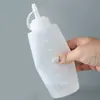Botellas Dispensadoras de Apretar al por Mayor del Fabricante, Botellas de Apretar para Salsa de Tomate y Ensalada de Grado Alimenticio, Botellas de Apretar con Boquilla Puntiaguda para Salsa de Ostras, Botellas para Condimentos