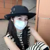 Chapéu de Cowboy Cadarço Fashion Retrô, Chapéu de Sol de Aba Larga Fashion de Verão, Chapéu de Caminhada com Proteção Solar Personalizado para Mulheres