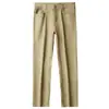 Pantalones Casuales de Lujo para Hombre, Suaves, Elásticos, Textura Suave, de Modal, Verano, Delgados, Cómodos, Transpirables, Pierna Recta, Pantalones de Vestir