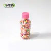 50ml Bebida Refresco Botella Pequeña Sprite Dulce de Maíz Frijol Botella de Plástico Transparente Sellada con Tapa Grado Alimenticio PET