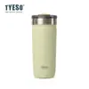 Tyeso Nueva Taza de Café Gran Capacidad Acero Inoxidable 304 Aislamiento Térmico Taza Fría Portátil para Exteriores Taza de Coche