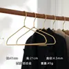 Percha de aleación de aluminio antideslizante sin costuras para ropa de adulto almacenamiento percha de ropa ropa percha de aluminio de alta resistencia