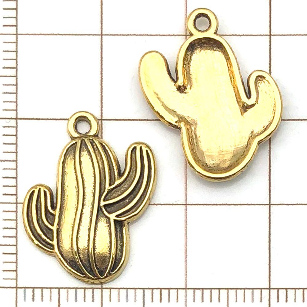 19223-Y-古金锌合金仙人掌21x16mm-1.jpg