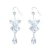 Novos Brincos de Borboleta com Franjas Estilo Coreano de Outono Luxo Acessível Brincos de Alta Qualidade Zircônia Elegantes Versáteis Brincos Elegantes para Mulheres