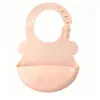 Baberos de Silicona para Bebés y Niños Pequeños, Baberos de Silicona Impermeables y Resistentes a las Manchas, Baberos de Silicona Personalizados
