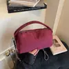 Bolso de mano tipo almohada retro coreano esmerilado para mujer, principios de otoño 2026, casual, único, versátil, adecuado para ir al trabajo, bolso de hombro y cruzado
