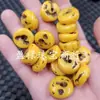 Aceite de Pollo Artificial Cera de Abejas Amarilla Cuentas de Ábaco Cuentas Sueltas Cera de Abejas Naranja Rojizo Viejo Hebilla de Jade Aleatoria Pulsera Collar Cuentas para Joyería