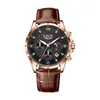 LIGE/Negocio Transfronterizo Hombres Reloj de Cuarzo Impermeable Multifuncional Manecillas Luminosas Reloj Provincia de Guangdong