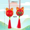 Barraca Mais Vendida Artesanal Trançado Infantil Adulto Sachê Tigre Zongzi Corda de Mão Sino Festival do Barco-Dragão Pulseira de Corda Colorida
