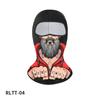 Protección Facial para Otoño e Invierno Máscara de Motocicleta a Prueba de Viento Antideslizante Cara Divertida Gorro Cálido Forrado de Felpa Casco de Ciclismo