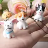 Adornos para Perros Súper Mini Lindos Adornos de Muñeca Cachorro Llavero Colgante para Bolso