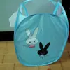 Cesta de Roupas Sujas Desenho Animado Fofo Criativa Dobrável Armazenamento de Roupas Sujas Doméstica de Malha Respirável