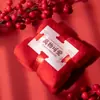 Toalhas de Veludo Coral, Presentes Criativos para Abertura de Feriados, Lembrancinhas de Casamento, Toalhas de Lembrança, Loja de Presentes para Celebração de Casamento Atacado