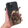 La funda para teléfono móvil del mono sacando la lengua 16e 15ProMax Apple 12 transfronteriza iPhone14 comercio exterior 11 ojo de pupila 13 suave X