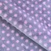 Estampado de pelo de conejo con lunares pequeños, estampado de pelo de conejo de puntos redondos para ropa de casa, bufandas, bolsos, mantas y peluches