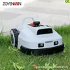 Cortacésped sin Límites Controlado por Mando a Distancia L1500, Cortacésped con Ruedas Inteligente de Navegación Satelital, Máquina Desmalezadora para Jardín y Villa
