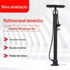 Bomba de Ar Transfronteiriça para Bicicletas, Veículos Elétricos, Bomba de Ar Multifuncional, Inflador de Bola de Basquete Brinquedo, Inflador Universal Doméstico