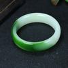 Atacado do Fabricante Suprimento para Barraca de Rua Pulseira de Jaspe Hetian Imitação Pulseira de Jade Imitação Feminina Pulseira de Jade Versão Larga