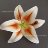 Flor Artificial Impresión 3D Cabeza Grande de Flor de Lirio Flor para Hacer Tocados de Boda Arreglo Floral Decoración Flor de Seda Flor Falsa Venta al por Mayor