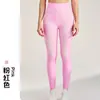Leggings de Fitness Sem Costura Efeito Jeans de Cintura Alta Levanta Bumbum Tamanho Plus Roupa de Yoga Calças de Yoga Longas Nove Pontos Elásticas Justas