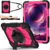 Adecuado para 2025 Redmi Pad2 Anticaída 11 pulgadas Xiaomi Pad2 Funda Protectora Silicona Reposamanos Giratorio Funda de Cuero