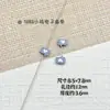 Aleación Gelatina Dos Tonos Corazón Cuentas Dulce Cuadrado Cuentas Sueltas Hecho a Mano DIY Cadena de Teléfono Móvil Material Accesorios Mayoreo