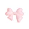 Moño cuentas sueltas cuentas de moño transparentes tridimensionales cuentas pasantes ropa cadena para celular llavero accesorios DIY