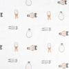 Manta de Gasa de Fibra de Bambú con Estampado de Dibujos Animados Doble Capa Tela a Cuadros Toalla para el Sudor de Bebé Gasa de Algodón de Bambú a Cuadros