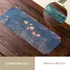 Alfombrilla de té para una persona alfombrilla tamaño pequeño burbuja seca mesa brocado doble cara impermeable alfombrilla de té pequeña alfombrilla de maestro tela alfombrilla de té posavasos