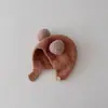 Chapéus de Lã Super Fofos e Engraçados para Bebês com Proteção para Orelhas para Meninos e Meninas, Chapéus de Pelúcia para Bebês, Chapéus Quentinhos para Bebês