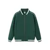 25 Ropa de Otoño e Invierno Algodón Líquido para Sándwich Marca de Moda Cierre Uniforme de Béisbol Ropa de Trabajo Chaqueta con Estampado Bordado Top Listo para la Venta