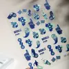 Adesivos Relevo Cyansea Copa do Mundo 2026 DIY Personalizados para Evento de Futebol Adesivos para Unhas Adesivos de Arte para Unhas Ins