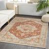 Alfombra de sala de estar TPR con fondo lavado, para dormitorio, estilo francés, para puerta de entrada, para el hogar