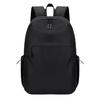 Mochila leve casual de grande capacidade simples cor sólida júnior do ensino médio Mochila de estudante universitário Mochila de viagem com vara sonolenta