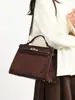 Bolso de Mano Nuevo Patchwork Textura Gamuza Otoño/Invierno 2026 Bolso Cruzado de Hombro Estilo Coreano Retro Lujo Ligero para Mujer