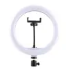 Luz de Anillo LED para Transmisión en Vivo, Luz de Anillo LED de Tres Temperaturas de Color para Fotografía Selfie, Luz de Anillo de Belleza para Influencers